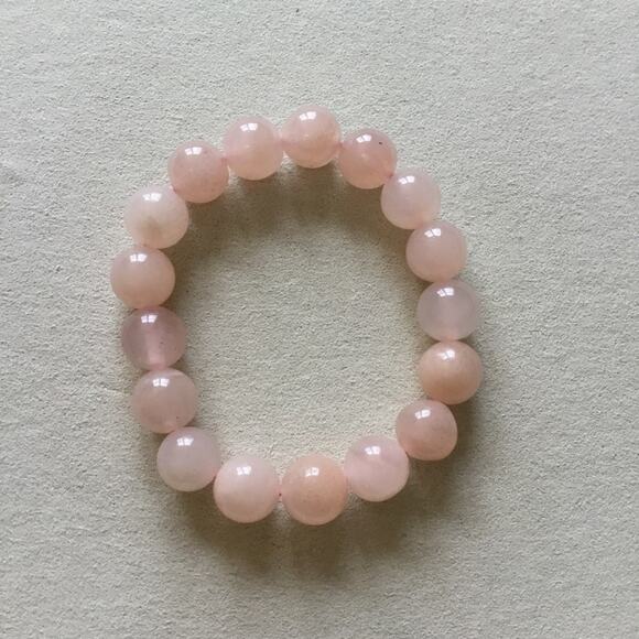Pink Round Crystals Bracelet - Picture 2 of 5